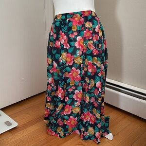 Vintage floral skirt